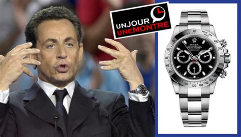 rolex 40 ans sarkozy|nicolas sarkozy watches.